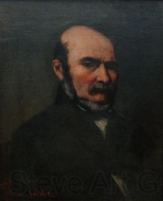 Gustave Courbet Portrait of M. Usquin Spain oil painting art